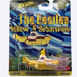 2/$35 NEW Hot Wheels The Beatles Yellow Submarine Collectible Die-Cast Car 2025